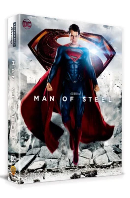 Man Of Steel - 4K UHD + BLU-RAY 2D & 3D Steelbook Limited - Lenticular B2 / WeET - Image 1 of 2
