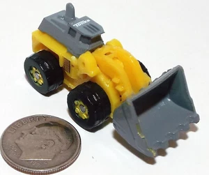 Sehr kleiner Mini Tonka strapazierfähiger/Tagebaulader in gelb/grau - Bild 1 von 4