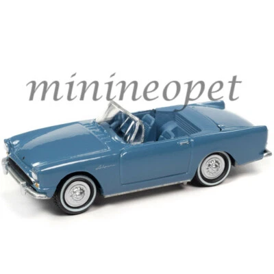 JOHNNY LIGHTNING JLSP218 JAMES BOND 007 DR. NO 1962 SUNBEAM ALPINE 1/64 BLUE - Image 1 of 2