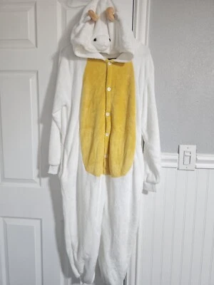 Oveja/Cordero Una Pieza - Pijama Difuso Cremallera Divertido S Disfraz de Halloween - Adulto Foto 1 de 4