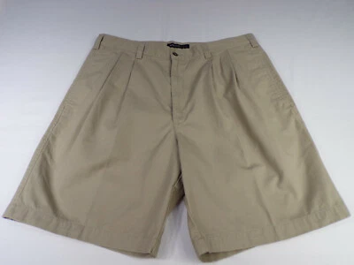 Pantalones Cortos De Colección Perry Ellis America Para Hombres 38 Golf Caminar Caqui Algodón 4 Bolsillos Foto 1 de 4