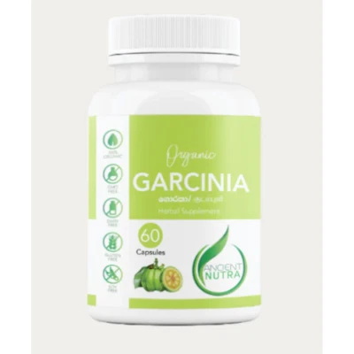 Garcinia Ceilán Quemador de Grasa Borde Ayurvédico 60 Cápsulas 650 mg Suplemento Dietético Foto 1 de 4