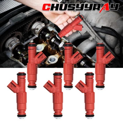 Inyectores de combustible 2 piezas actualización 12 orificios nuevos 0280156161 para Ford Mustang 2003 3,8 L Foto 1 de 4