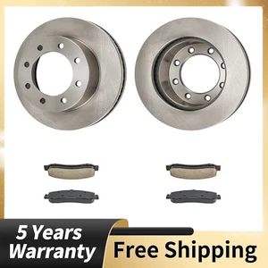 Front Brake Rotors And Ceramic Pads Kit For Ford F-250 Super Duty 2005-2012 - Bild 1 von 14