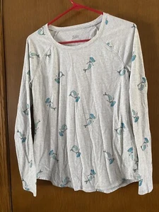 Justice Mermaid Long Sleeve Top - Size 20 - Picture 1 of 3