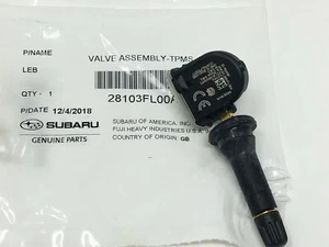 Genuine Subaru TPMS Tire Pressure Sensor 28103FL00E Impreza Ascent Crosstrek OEM - Picture 1 of 1