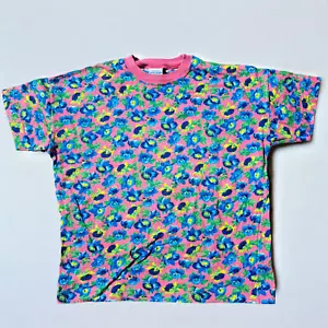 United Colors of Benetton 012 tshirt bambina colorata vintage 90S tg.M - Foto 1 di 5