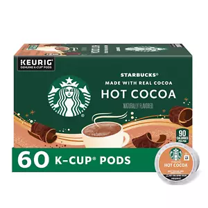 Coffee K-Cup Pods, Naturally Flavored Hot Cocoa for Keurig Coffee Makers, 6 Boxe - Picture 1 of 8
