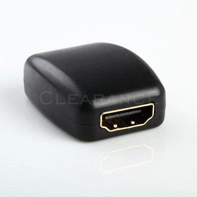 Conector adaptador extensor acoplador hembra a hembra F/F para HDTV HDCP 1080P Foto 1 de 2