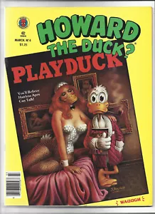 Howard l'anatra rivista Marvel #4 1980 ottime condizioni - Foto 1 di 2