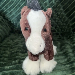 Ganz Webkinz - HM139 - Clydesdale Horse (No Code) - Picture 1 of 5