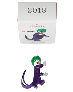 Batman Lego Movie Hallmark Ornament NEW Christmas KEEPSAKE The Joker 2018 Legos - Picture 1 of 12