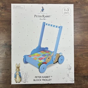 Peter Rabbit Blockwagen Holz NEU Orangenbaum Spielzeug Beatrix Potter ABC 123s - Bild 1 von 6