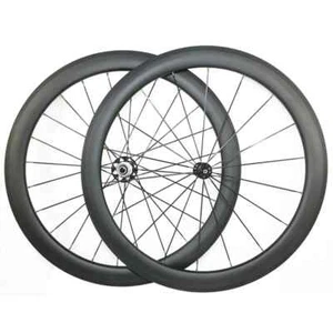 700C Carbon Wheelset Road Bike Basalt Brake Gravel Wheels Powerway R51 HG XDR - Picture 1 of 11