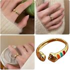 Anime Ring Gold Cat Holding Your Finger Cute Cat Ring For Teen Girls Gold Cat