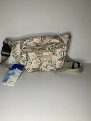 Bolsa de cintura Everest feminina flores floral bolsa de cintura bolsa de cintura para caminhada Irving Edt - Imagem 1 de 4