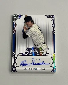 LEAF BRONX LEGACY BRONX AUTO LOU PINIELLA /7 - Bild 1 von 2