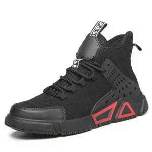 Labor Insurance Shoes, Men's Steel Toe Safety Shoes, Casual Protective Shoes - Picture 1 of 9