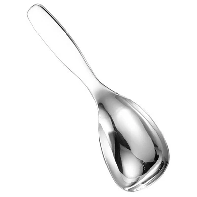 Cucchiaio Da Portata Acciaio Inox Inossidabile Mestolo Di Riso - Immagine 1 di 4