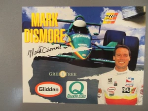 SIGNED Mark Dismore Quaker State Indy Racing League IRL Hero Card - Picture 1 of 1