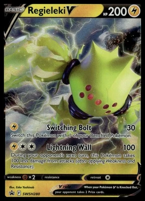 SWSH: Sword & Shield Promo Cards #SWSH280 Regieleki V - Image 1 of 2