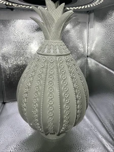 Nate Berkus Weißlack Ananas Innenarchitektur Wohndeko - Bild 1 von 6