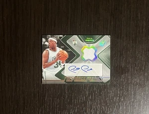 PAUL PIERCE 2006-07 Upper Deck SPx Flashback Fabric GU Patch AUTO Autograph! HOF - Picture 1 of 2