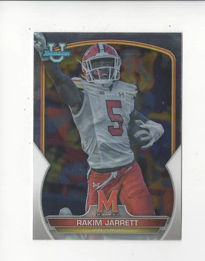 2022 Bowman Chrome University Football Singles - You Choose - Image 1 of 1
