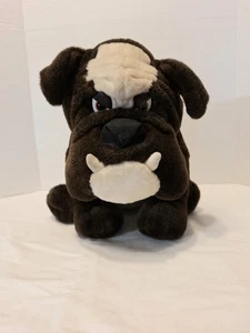 De colección Aurora Willis El Bulldog Peluche 12" Relleno de Frijoles Cuello Tachonado - Imagen 1 de 12