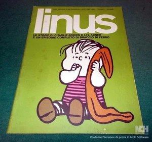 LINUS Anno 1 n. 1 ORIGINALE dell'Aprile 1965 edizioni Milano Libri - Imagen 1 de 3