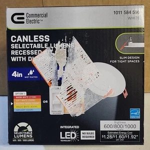 Kommerzielles elektrisches LED integriertes ultraslim Einbauset Elite 4" - Bild 1 von 7