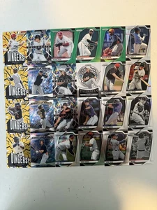 (87) 2025 Panini Prizm & Donruss Baseball Card Lot Most Inserts See Pics! - Picture 1 of 4