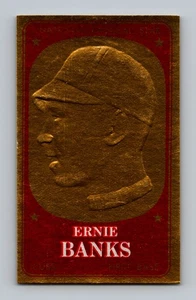 1965 Topps Embossed #58 Ernie Banks (HOF) VG-VGEX Vintage Baseball Card - Picture 1 of 2