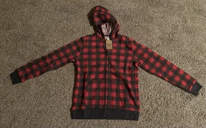 Happy Nation Chaqueta a Cuadros Roja y Negra Talla 12 - Imagen 1 de 1