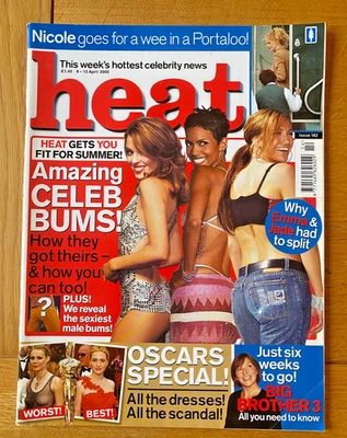 HEAT Issue 162  Apr 2002 Britney Spears  Amanda Redman & Celeb Bums - Image 1 of 4