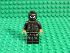 Lego Spider-Man Minifigura Traje Negro y Dorado Marvel No Way Home 76195 sh0774 T38 - Imagen 1 de 2