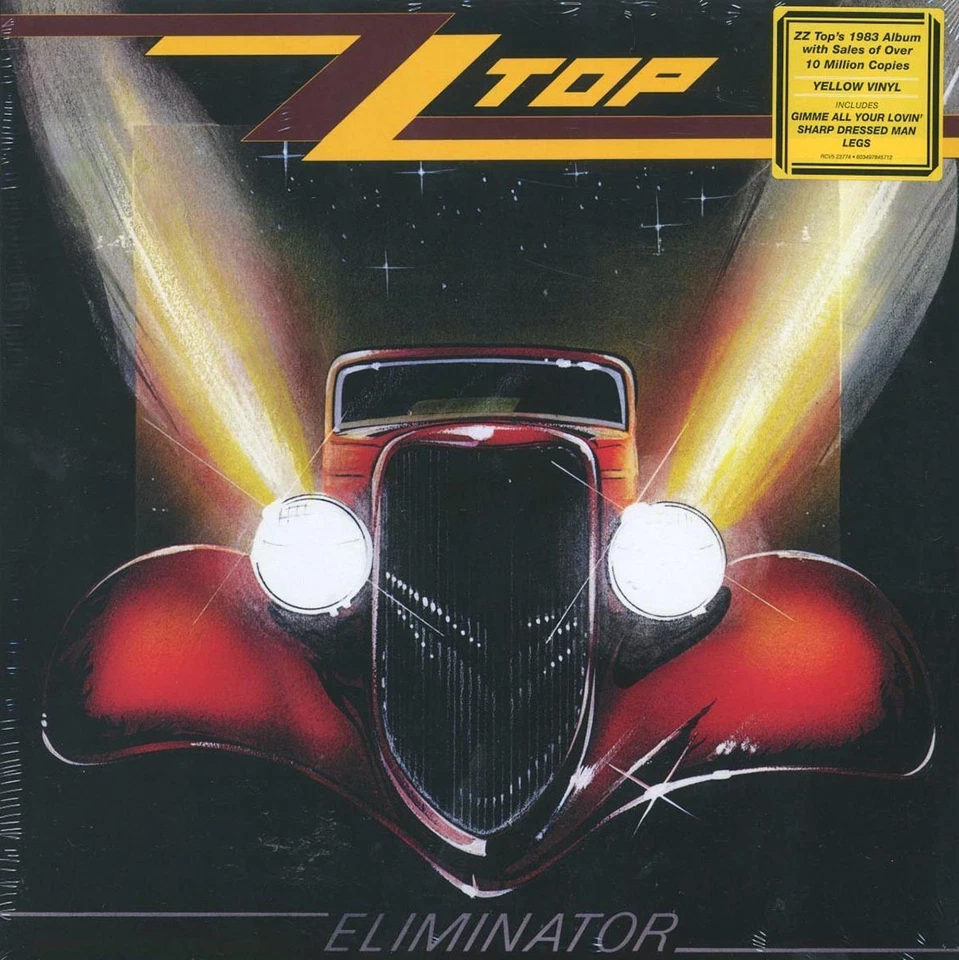 ZZ Top - Eliminator (ltd. ed.) (yellow vinyl) [New Vinyl] - Image 1 of 1
