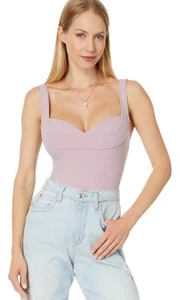 New NWT Free People Intimately womens Dusk to Dawn Bodysuit Large Dawn Pink - Picture 1 of 18