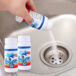 5Pcs Drain Clog Remover Powerful Pipe Cleaning Powder For Kitchen Sink Drain - Picture 1 of 12