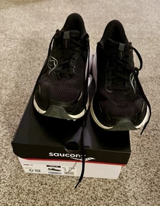 Saucony Guide 18 Zapatos Para Hombre 11.5 Negro Blanco Correr - Plantillas Nuevas con Caja - Imagen 1 de 8
