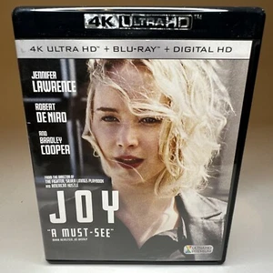 Joy (4K Ultra HD UHD Blu-ray, 2016) Jennifer Lawrence Robert De Niro - Imagen 1 de 5
