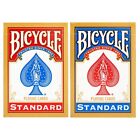 Bicycle Juego Cartas Paquete Individual Estándar Índice Póker - 1 -Rojo O Azul