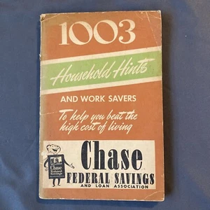 Vintage 50er Jahre Taschenbuch 1003 Haushaltstipps & Arbeitssparbuch - Bild 1 von 6