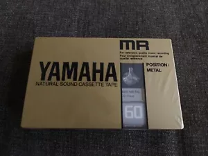 Yamaha MR 60 Japan 1982 TYPE IV Metal Cassette Tape SEALED - Picture 1 of 3