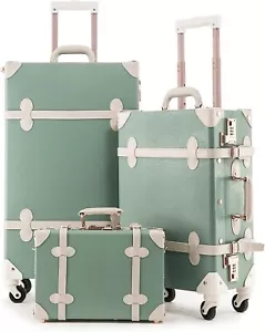 Maleta rígida de viaje para mujer de colección equipaje bolsa de tren 26"+20"+12" - Imagen 1 de 7