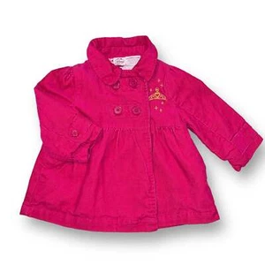 Chaqueta de peso medio de pana rosa talla 12 meses princesa Disney para niñas - Imagen 1 de 1