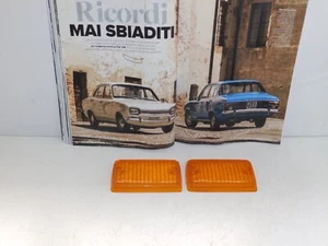 FORD ESCORT MK1 RS 2000 RALLY DEL 72 - TRASPARENTI FANALI ANTERIORI DX E SX P/V - Imagen 1 de 3