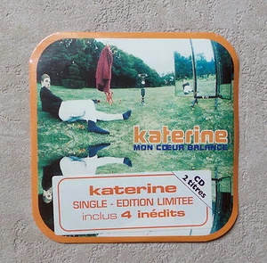 CD AUDIO MUSIQUE / KATERINE "MON COEUR BALANCE" CD SINGLE PROMO 1996 NEUF - Imagen 1 de 2