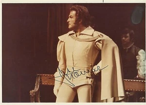 Jess Thomas Tenor de EE. UU. en ""Meisterssangers"" Fotografía Original Vintage FIRMADA A MANO - Imagen 1 de 1