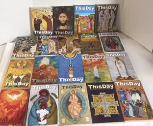 Give us this day ( Catholic ) Lot Of 19 Religious Books - Foto 1 di 9